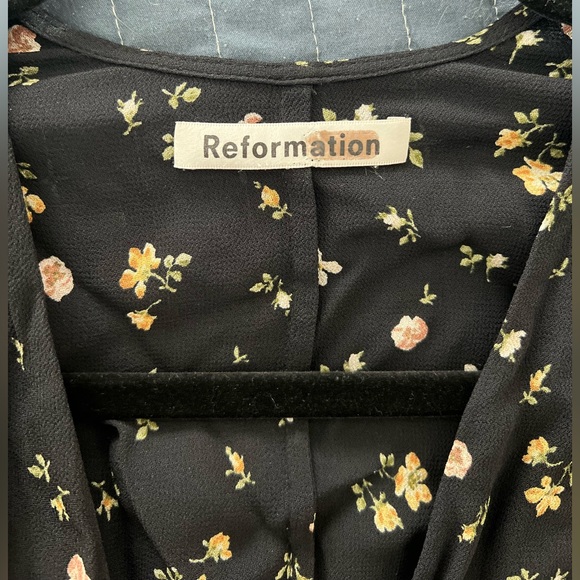 Reformation Venezia Winslow Maxi Wrap Dress - Picture 4 of 6